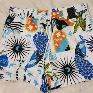 Men's Pull On Nylon Shorts Size Large
